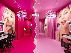temporary store beauty Veralab e Overskin Milano Beauty Week 2025