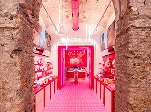 Il nuovo store di Veralab in via Cola di Rienzo a Roma